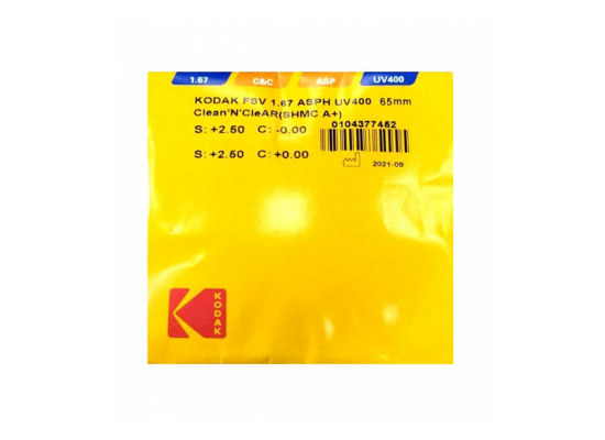 Kodak 1.67 AS Clean&CleAR BLU UV