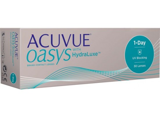 Контактні лінзи Johnson&Johnson Acuvue Oasys 1 day with Hydralux Контактні лінзи Johnson&Johnson Acuvue Oasys 1 day with Hydralux