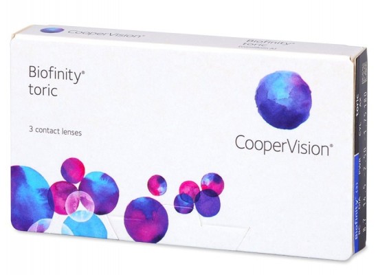 Контактні лінзи Cooper vision Biofinity toric