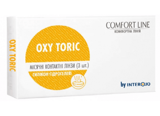 Контактні лінзи Comfort line Oxy Toric