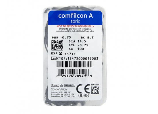 Контактные линзы Cooper vision Biofinity toric