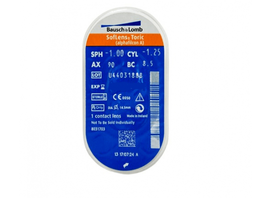 Контактні лінзи Bausch&Lomb Soflens Toric 