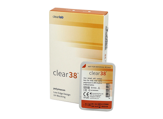 Контактні лінзи Clearlab Clear 38 Контактні лінзи Clearlab Clear 38