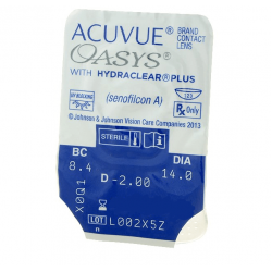 Контактні лінзи Johnson&Johnson Acuvue Oasys Контактні лінзи Johnson&Johnson Acuvue Oasys