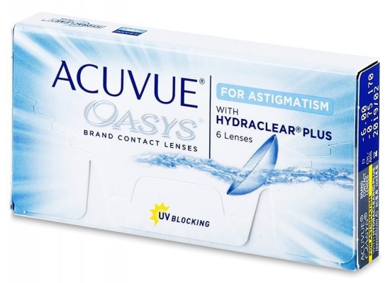 Контактні лінзи Johnson&Johnson Acuvue Oasys for Astigmatism Контактні лінзи Johnson&Johnson Acuvue Oasys for Astigmatism