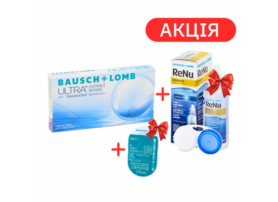 Контактные линзы Bausch&Lomb Ultra