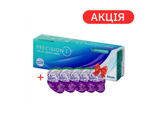 Контактные линзы Alcon Precision 1 for Astigmatism Контактные линзы Alcon Precision 1 for Astigmatism