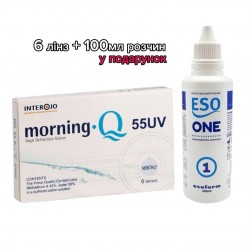 Контактные линзы Interojo Morning Q 55 UV