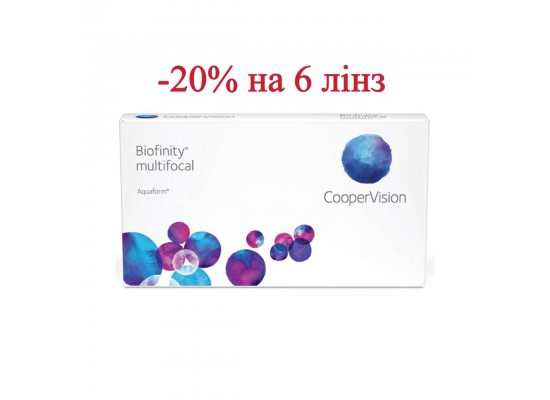 Контактные линзы Cooper Vision Biofinity Multifocal