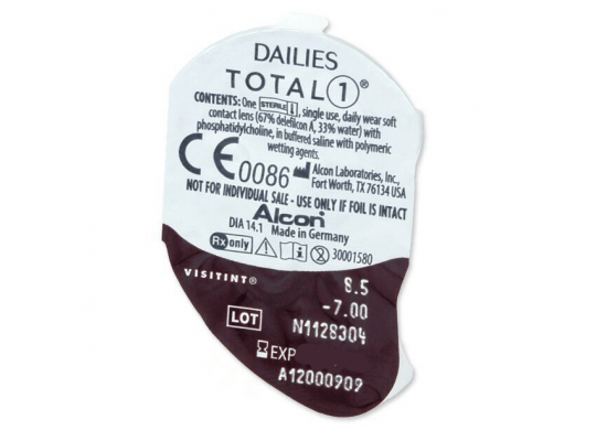 Контактні лінзи Alcon Dailies Total 1 Контактні лінзи Alcon Dailies Total 1