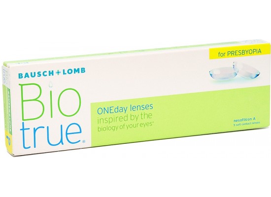 Контактні лінзи Bausch&Lomb Biotrue OneDay for Presbyopia 