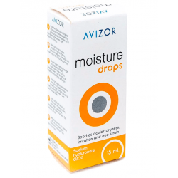 Краплі для зволоження очей та контактних лінз Avizor Moisture Drops