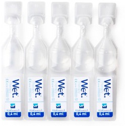 Капли увлажняющие для глаз и контактных линз Vita Research WET (монодозы)