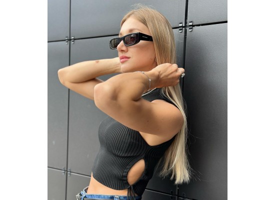 Солнцезащитные очки Saint Laurent SL 553-001 52
