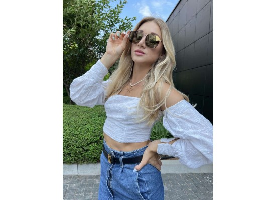 Солнцезащитные очки Saint Laurent SL 309-M-008-59