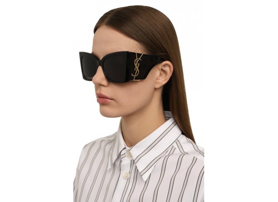 Солнцезащитные очки Saint Laurent SL M119 BLAZE-001 54