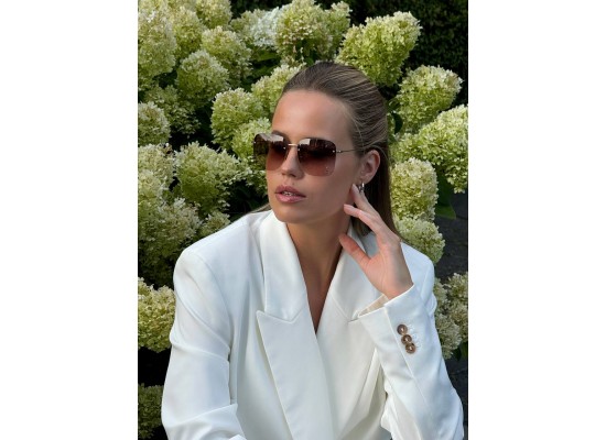 Солнцезащитные очки Saint Laurent SL 312 M-008 58